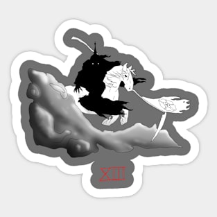 Death TAROT XIII Sticker